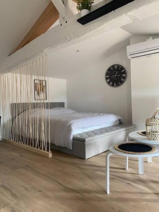 Studio Neuf Lumineux Climatise Бле Екстериор снимка